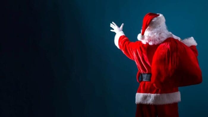 There Goes Santa Claus?