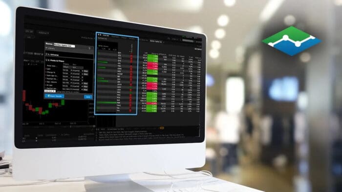 Scanner di mercato per le Opzioni