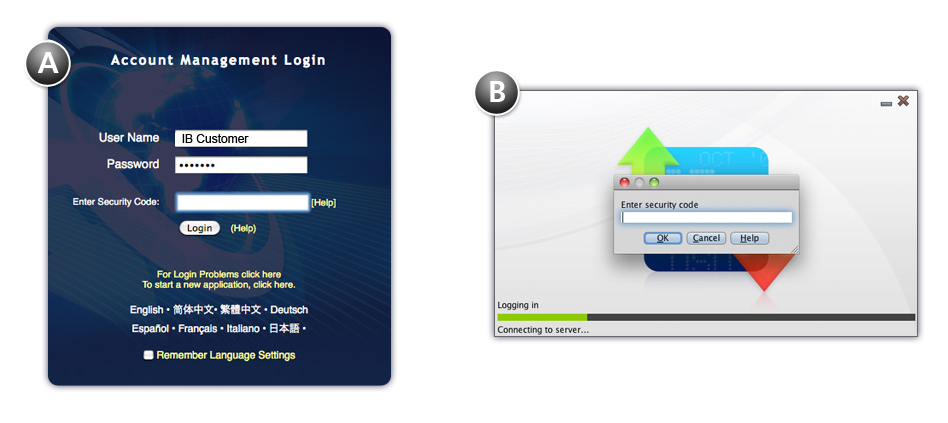 Secure Login With Digital Security Card Interactive Brokers Luxembourg Sarl