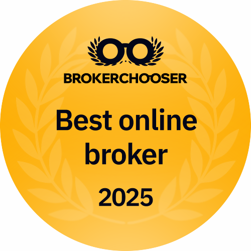 Premio BrokerChooser 2025: Mejor bróker en línea